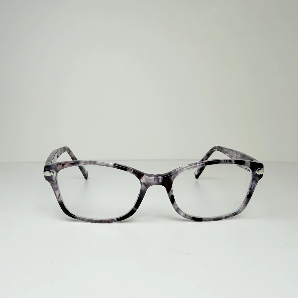 Coach HC6065 5548 Purple Tortoise Eyeglasses Frames 51-17-135 w/ Case